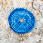 textured background and coiled rope