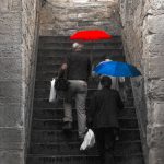 red-blue-umbrella